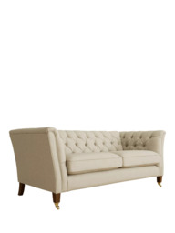 Laura Ashley Chatsworth Small 2 Seater Sofa, Teak Leg