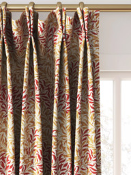 Morris & Co. Willow Bough Made to Measure Curtains or Roman Blind, Russet - thumbnail 4
