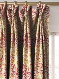 Morris & Co. Willow Bough Made to Measure Curtains or Roman Blind, Russet - thumbnail 6