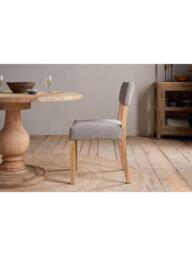 nkuku Nadeeka Mango Wood Dining Chair, Natural - thumbnail 5