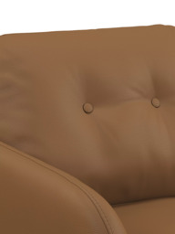 John Lewis Arlo Large 3 Seater Leather Sofa, Dark Leg - thumbnail 6