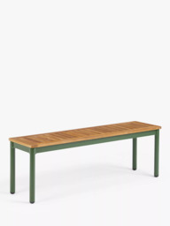 John Lewis Erna 6-Seater Garden Dining Table & Benches Set - thumbnail 5