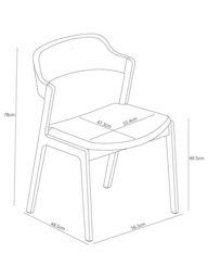 John Lewis Santino Dining Chair - thumbnail 6