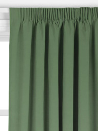 John Lewis Knitted Velvet Made to Measure Curtains or Roman Blind, Myrtle Green - thumbnail 2