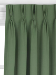 John Lewis Knitted Velvet Made to Measure Curtains or Roman Blind, Myrtle Green - thumbnail 6
