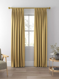Laura Ashley Easton Made to Measure Curtains or Roman Blind, Gold - thumbnail 5