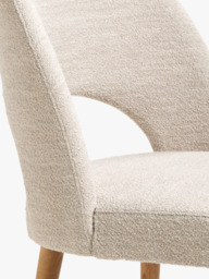 John Lewis Moritz II Boucle Yarn Dining Chair - thumbnail 6