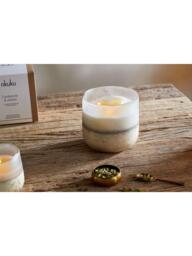 nkuku Cardamom & Amber 3 Wick Scented Candle - thumbnail 6