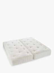 John Lewis Waitrose Wool 1200 Pocket Spring Zip Link Mattress, Firm Tension, Super King Size