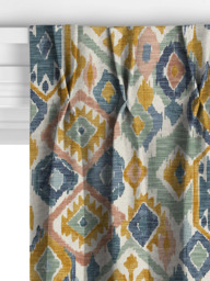 John Lewis Maya Ikat Made to Measure Curtains or Roman Blind, Honey - thumbnail 5