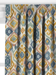 John Lewis Maya Ikat Made to Measure Curtains or Roman Blind, Honey - thumbnail 2