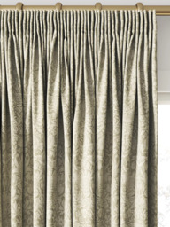 William Morris At Home Strawberry Thief Woven Made to Measure Curtains or Roman Blind, Walnut - thumbnail 2