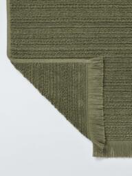 John Lewis Textured Fringed Towels - thumbnail 2