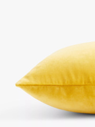 John Lewis Rectangular Cotton Velvet Cushion - thumbnail 2