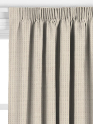 John Lewis Fleck Stripe Made to Measure Curtains or Roman Blind, Flint Grey - thumbnail 2