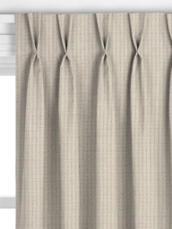 John Lewis Fleck Stripe Made to Measure Curtains or Roman Blind, Flint Grey - thumbnail 4