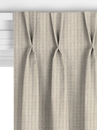 John Lewis Fleck Stripe Made to Measure Curtains or Roman Blind, Flint Grey - thumbnail 5