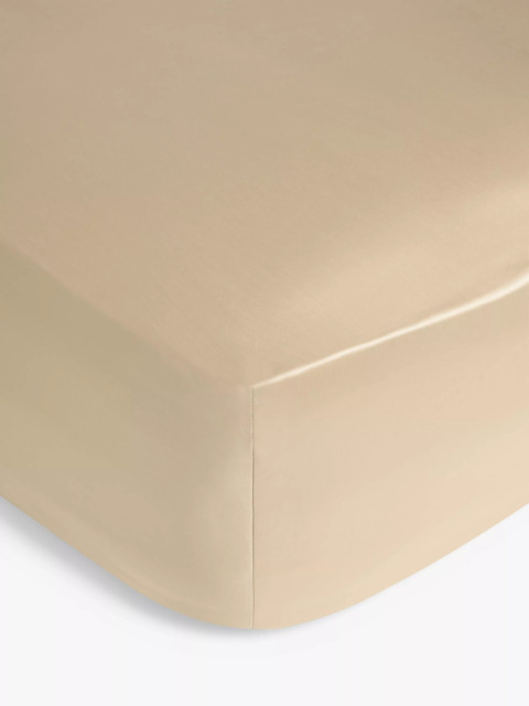 John Lewis The Ultimate Collection Luxury Egyptian Cotton Sateen 800 Thread Count Deep Fitted Sheet - image 1