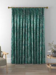Clarke & Clarke Pittura Made to Measure Curtains or Roman Blind, Teal - thumbnail 5