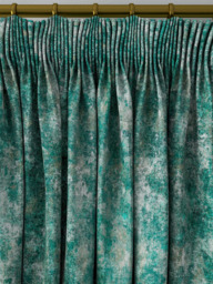 Clarke & Clarke Pittura Made to Measure Curtains or Roman Blind, Teal - thumbnail 2
