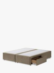 Hypnos Pocket Sprung Upholstered 2 Drawer Divan Base, Super King Size - thumbnail 2