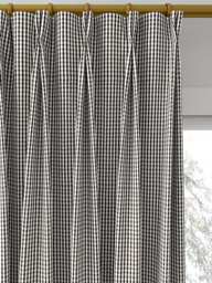 Clarke & Clarke Windsor Made to Measure Curtains or Roman Blind, Charcoal - thumbnail 4