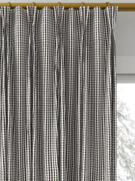 Clarke & Clarke Windsor Made to Measure Curtains or Roman Blind, Charcoal - thumbnail 6