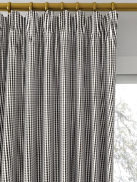 Clarke & Clarke Windsor Made to Measure Curtains or Roman Blind, Charcoal - thumbnail 2