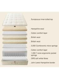 Millbrook Beds Hampshire Collection Colbury 4000 Pillowtop Pocket Spring Mattress, Extra Firm Tension, King Size - thumbnail 5