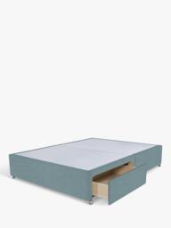 John Lewis Non-Sprung Upholstered 2 Drawer Divan Base, King Size - thumbnail 2