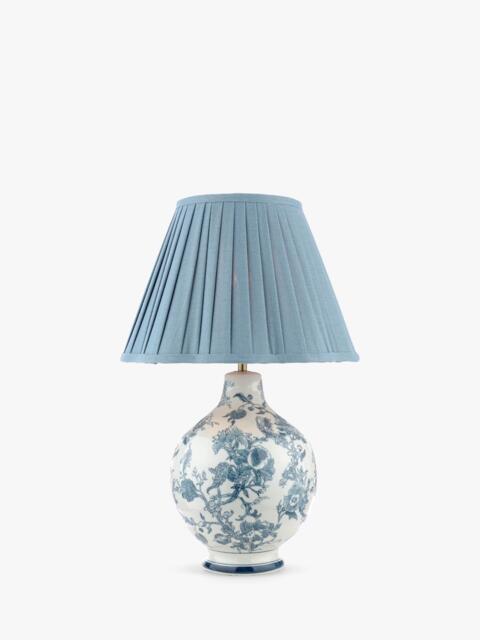 Laura Ashley Maltby Ceramic Base Table Lamp, Blue - image 1