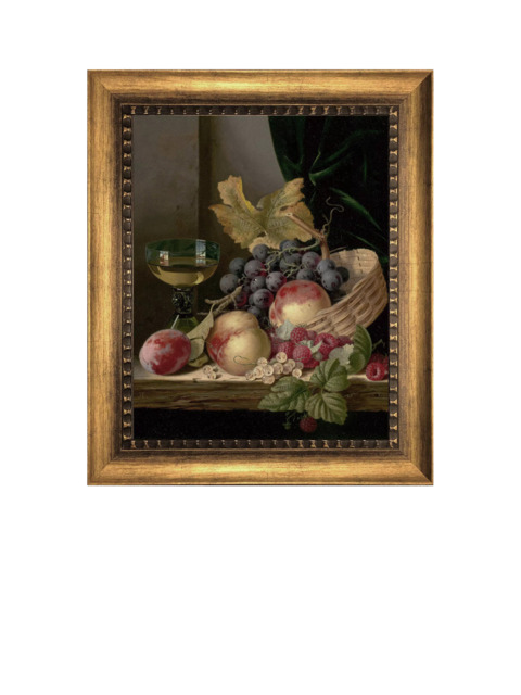 Brookpace Lascelles 'Still Life Autumn Fruits' Framed Canvas Print, 64 x 54cm - image 1