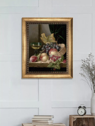 Brookpace Lascelles 'Still Life Autumn Fruits' Framed Canvas Print, 64 x 54cm - thumbnail 2