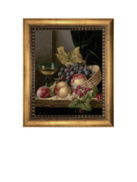 Brookpace Lascelles 'Still Life Autumn Fruits' Framed Canvas Print, 64 x 54cm - thumbnail 1