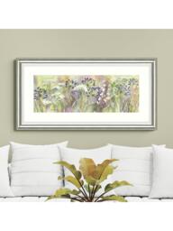 John Lewis Catherine Stephenson 'Agapanthus Grasses' Framed Print, 55 x 110cm - thumbnail 2