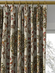 Morris & Co. Kelmscott Tree Made to Measure Curtains or Roman Blind, Russett/Artichoke - thumbnail 2