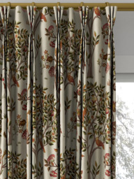 Morris & Co. Kelmscott Tree Made to Measure Curtains or Roman Blind, Russett/Artichoke - thumbnail 6