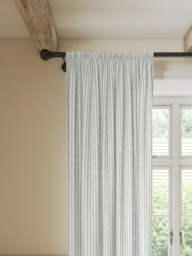 John Lewis Cotton Stripe Slot Top Voile Panel - thumbnail 1