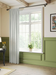 John Lewis Cotton Stripe Slot Top Voile Panel - thumbnail 3