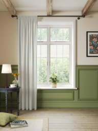 John Lewis Cotton Stripe Slot Top Voile Panel - thumbnail 2