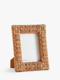 Pottery Barn Capitola Seagrass Rope Photo Frame, Natural - thumbnail 1