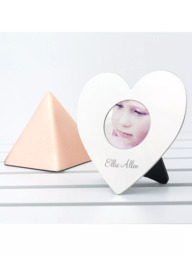 Treat Republic Personalised Silver Heart Photo Frame - thumbnail 5