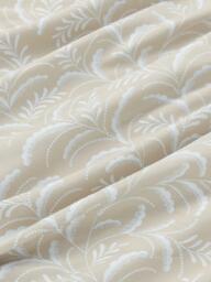 John Lewis Jouvene Weave Pair Blackout/Thermal Lined Pencil Pleat Curtains, Putty - thumbnail 2