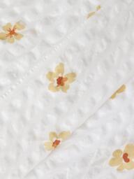John Lewis Daisy Seersucker Cotton Blend Duvet Cover Set, Multi - thumbnail 3