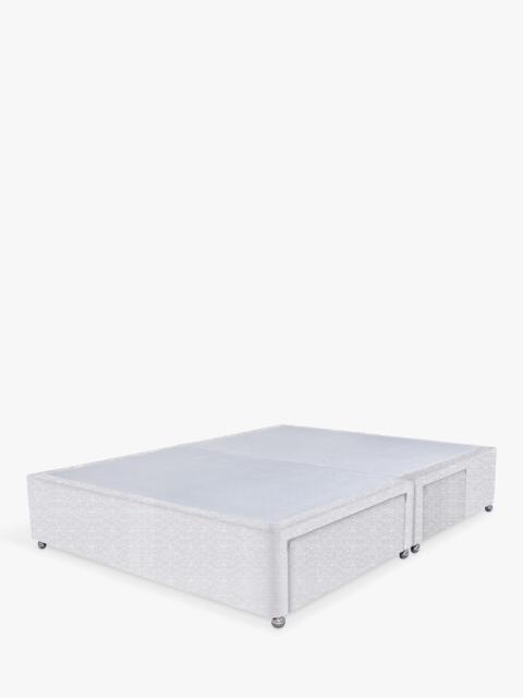 John Lewis Non-Sprung Upholstered Continental 2+2 Drawer Divan Base, Small Double - image 1