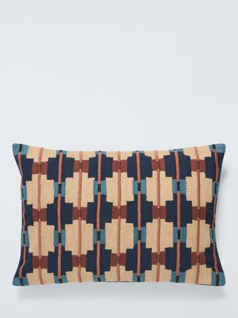 John Lewis Calado Cushion, Indigo - image 1