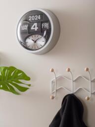Karlsson Round Flip Analogue Wall Clock, 32cm - thumbnail 5