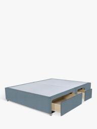 John Lewis Non-Sprung Upholstered Continental 2+2 Drawer Divan Base, King Size - thumbnail 2