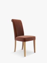 John Lewis Emily Dining Chair, Oak Leg - thumbnail 1