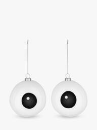Alessi Christmas Treebies Pair of Eyes Baubles - thumbnail 1